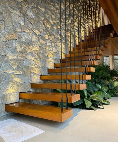 Incorporate Natural Elements stairs