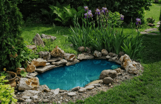 Small Ponds with Waterfalls