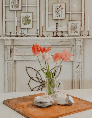 Use A Vintage Mantel