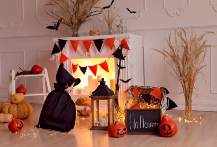 Halloween Mantel Ideas