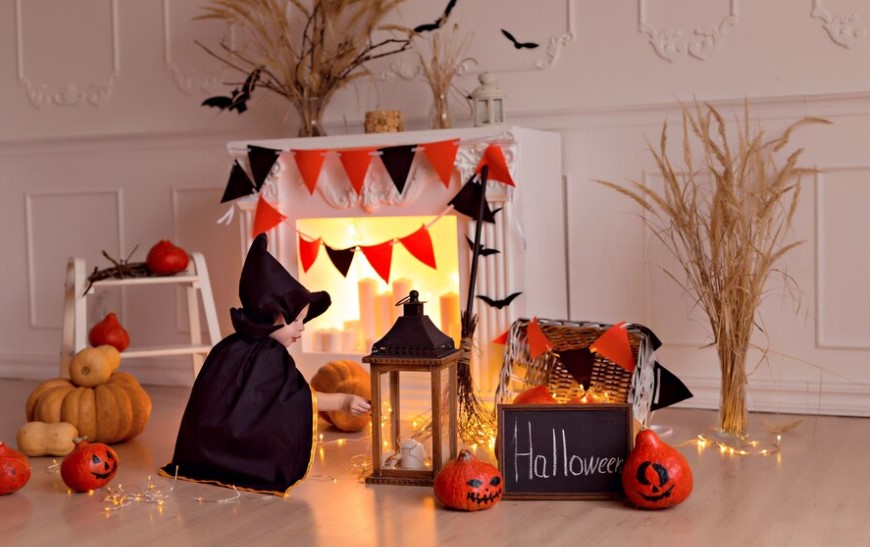 Halloween Mantel Ideas